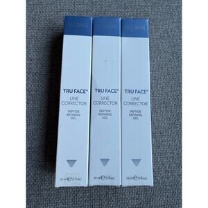3 Nu Skin Tru Face Line Corrector Anti-Aging Peptide Fine Lines Wrinkles 30 mL